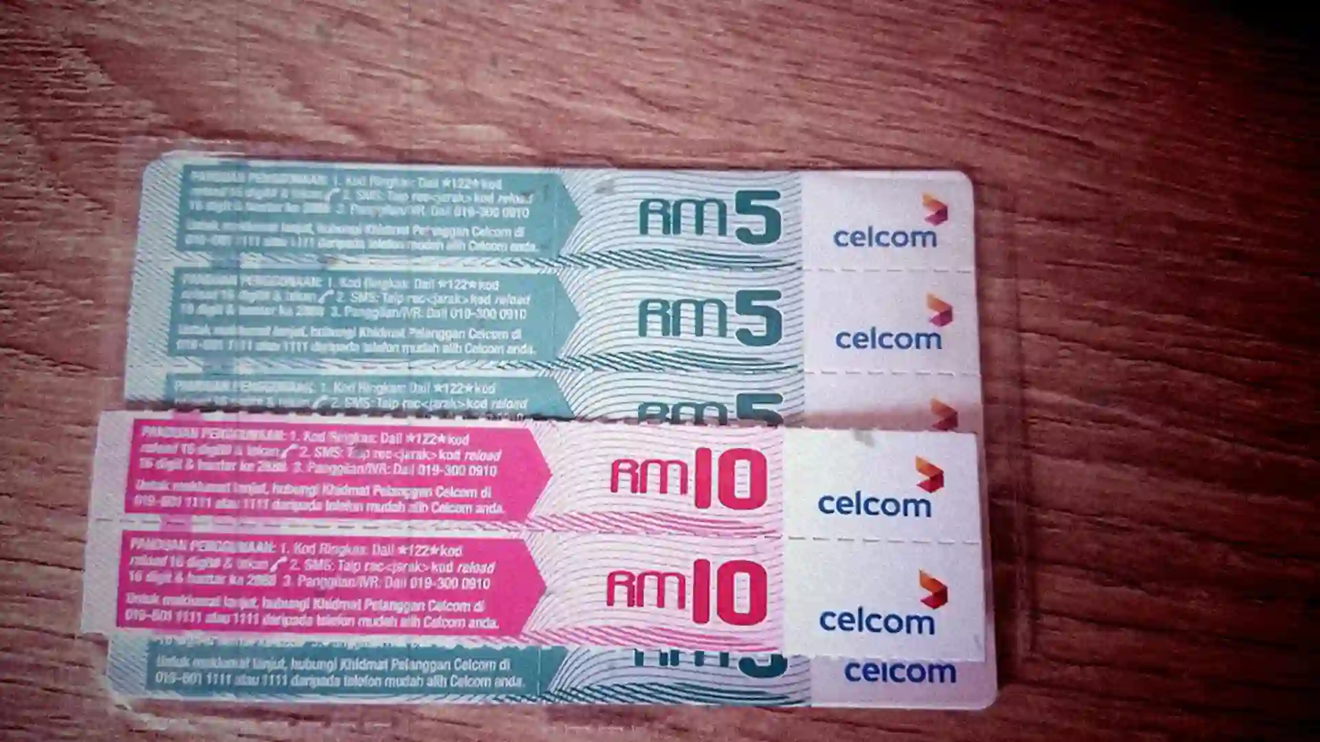 Cara Masukkan Topup Celcom