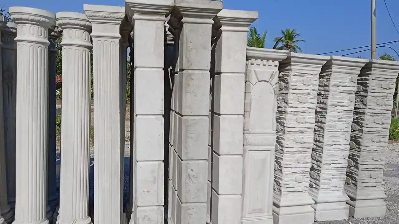 Harga Tiang Roman Rumah Terkini