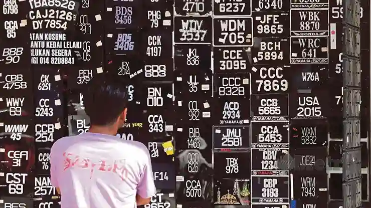 Harga Nombor Plat 1, 2, 3 dan 4 Angka Terkini