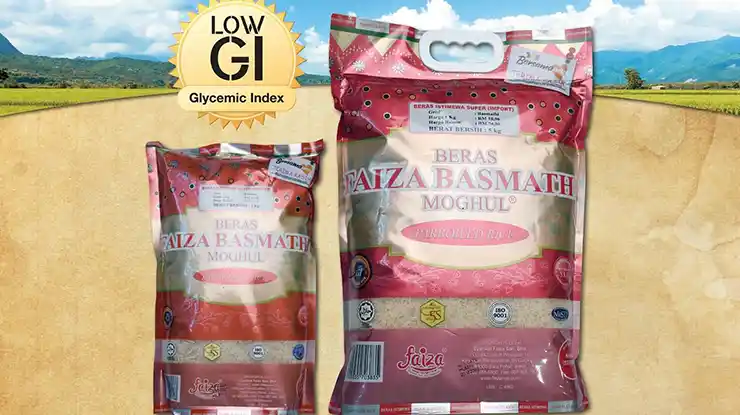 Harga Beras Basmathi Faiza 1Kg, 5Kg dan 10Kg